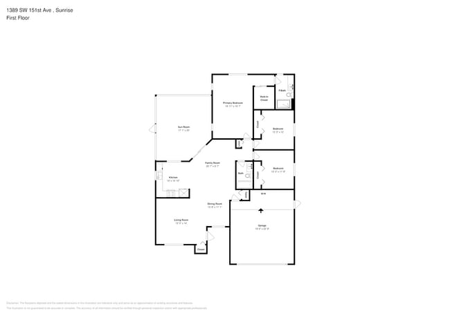 1389 SW 151st Ave in Sunrise, FL - Building Photo - Building Photo