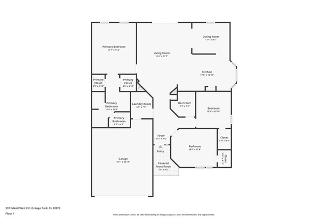 337 Island View Cir, Unit Private in Orange Park, FL - Building Photo - Building Photo