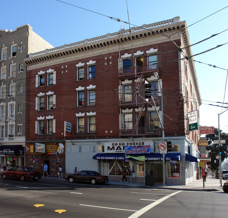 Potter Hotel in San Francisco, CA - Foto de edificio