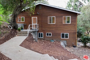 1671 Happy Trail in Topanga, CA - Building Photo