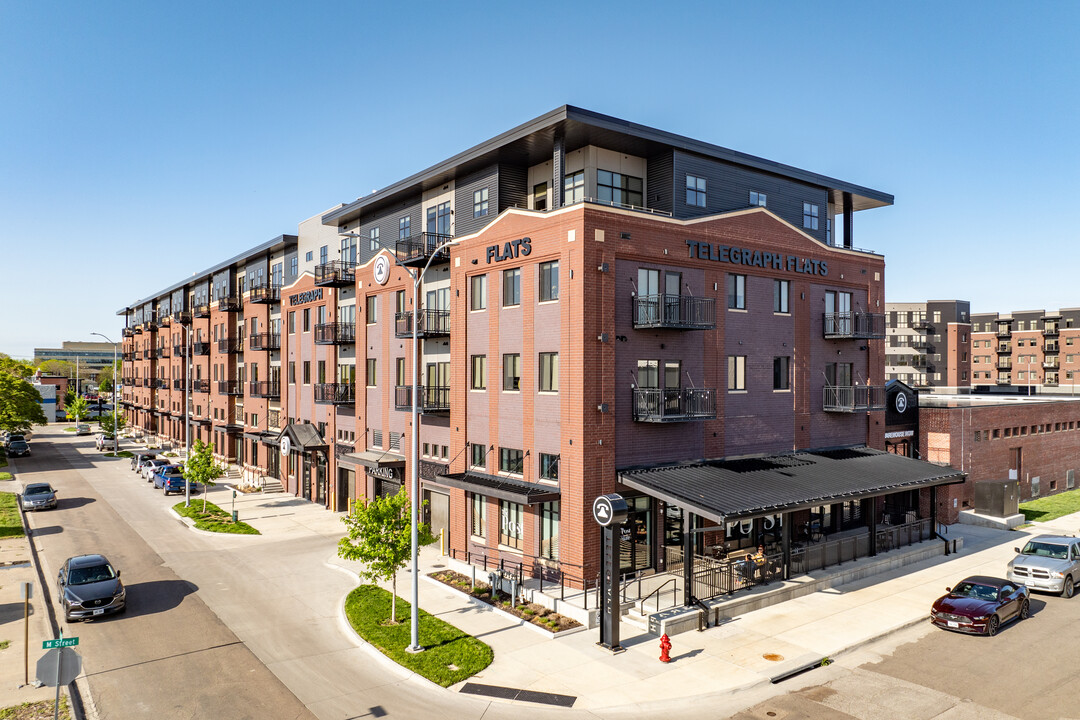 Telegraph Flats in Lincoln, NE - Foto de edificio