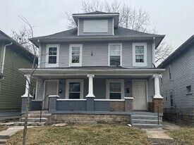 Completely Renovated 3BR/1BA Townhome located close to downtown Indy. in Indianapolis, IN - Building Photo