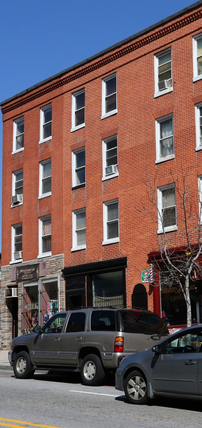 406-410 W Saratoga St in Baltimore, MD - Foto de edificio - Building Photo