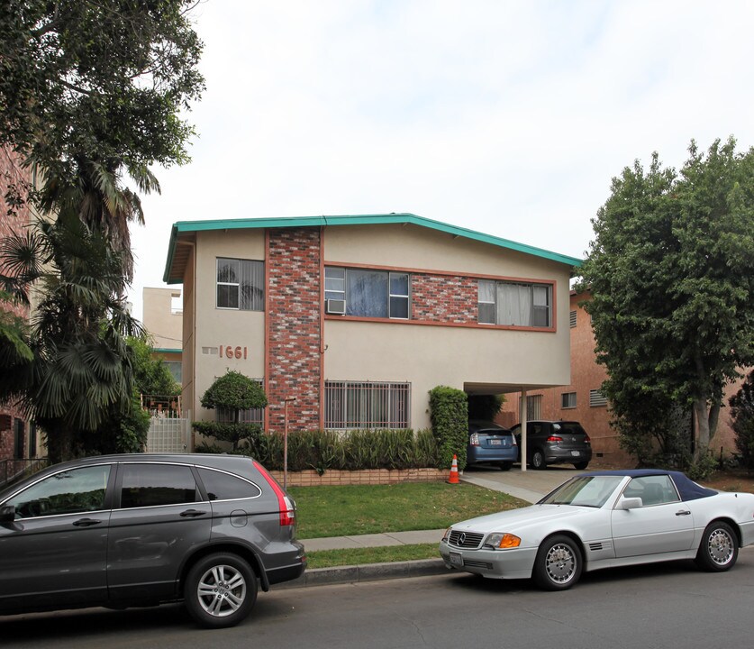 1661 Federal Ave in Los Angeles, CA - Foto de edificio