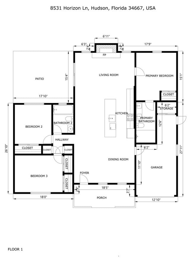 8531 Horizon Ln in Hudson, FL - Building Photo - Building Photo