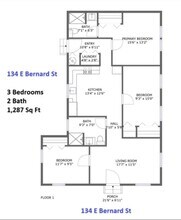 130 E Bernard St-Unit -2 in Clute, TX - Building Photo - Building Photo