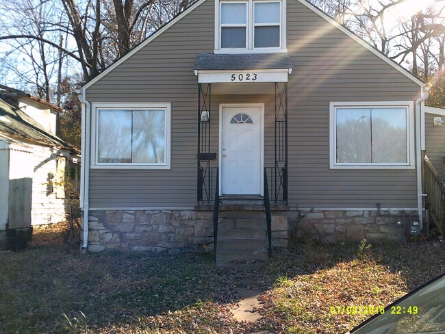property at 5023 E Linwood Blvd