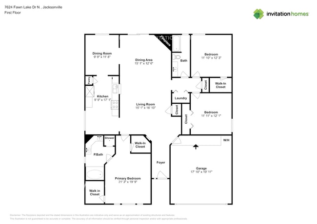 7624 Fawn Lake Dr N in Jacksonville, FL - Foto de edificio - Building Photo