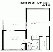 Kingsbury 's Twin Towers in Trenton, NJ - Building Photo - Floor Plan