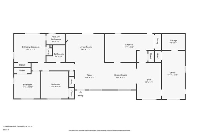 2104 Hillbeck Dr in Columbia, SC - Foto de edificio - Building Photo