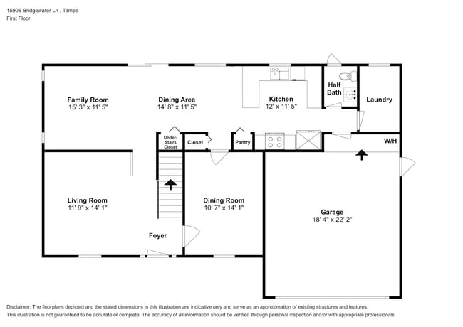 15908 Bridgewater Ln in Tampa, FL - Foto de edificio - Building Photo