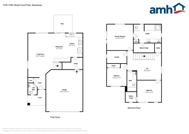 1728 178th St Ct E in Spanaway, WA - Foto de edificio - Building Photo