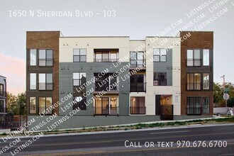 1650 Sheridan Boulevard in Denver, CO - Building Photo - Building Photo