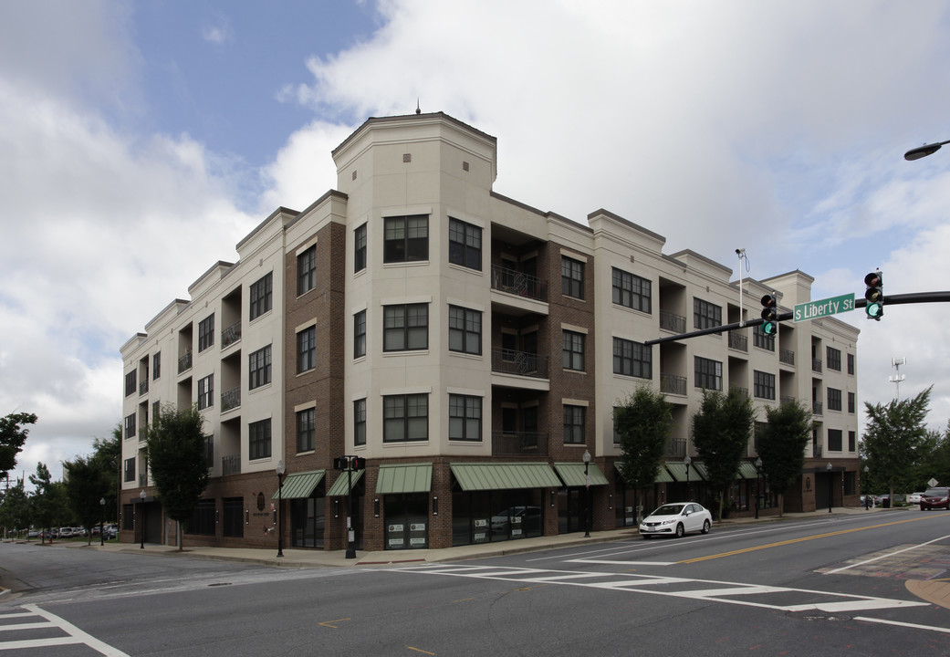 Library Commons in Spartanburg, SC - Foto de edificio