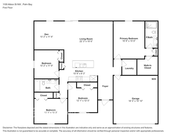 1100 Albion St NW in Palm Bay, FL - Building Photo - Building Photo