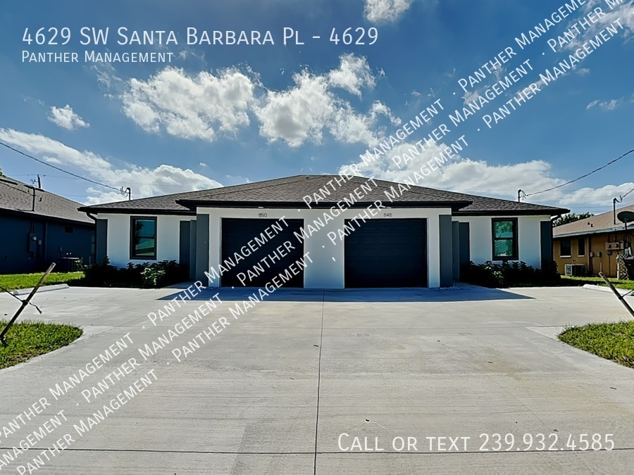 4629 SW Santa Barbara Pl in Cape Coral, FL - Building Photo