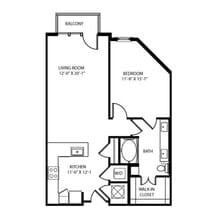 The Depot At Nickel Plate in Fishers, IN - Foto de edificio - Floor Plan