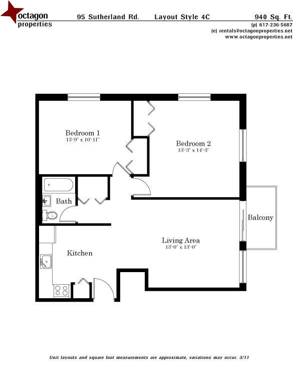 95 Sutherland Rd, Unit 85 Sutherland #25 in Boston, MA - Building Photo - Building Photo