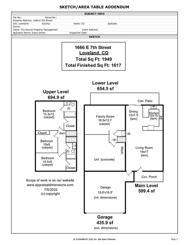 property at 1666 E 7th St