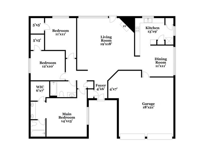 7526 Shoshone Dr in Baytown, TX - Foto de edificio - Building Photo