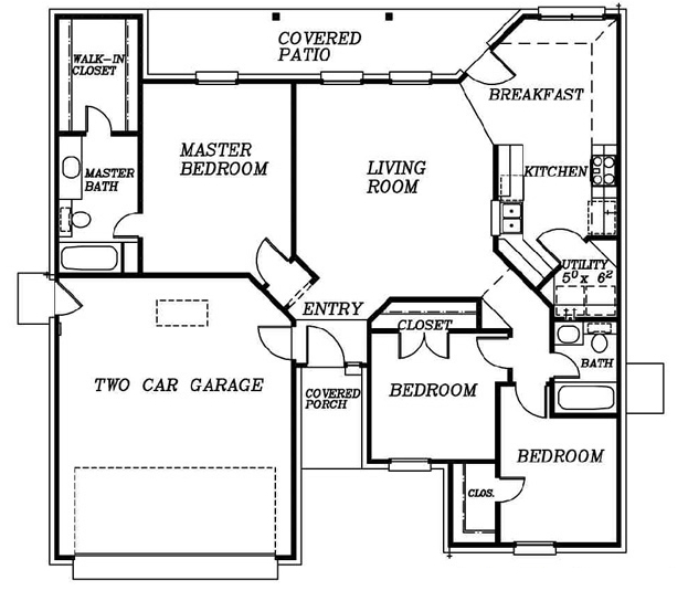 Pleasant Oaks of Stillwater in Stillwater, OK - Building Photo - Floor Plan