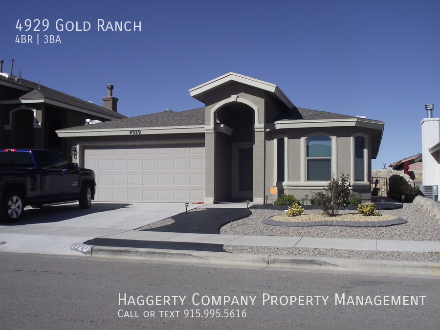 4929 Gold Ranch Ave in El Paso, TX - Building Photo