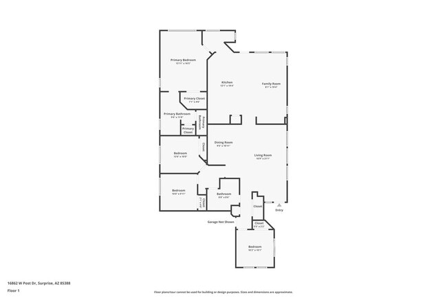 16862 W Post Dr in Surprise, AZ - Foto de edificio - Building Photo