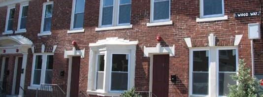 American Woolen Mills Townhouses in Lawrence, MA - Foto de edificio