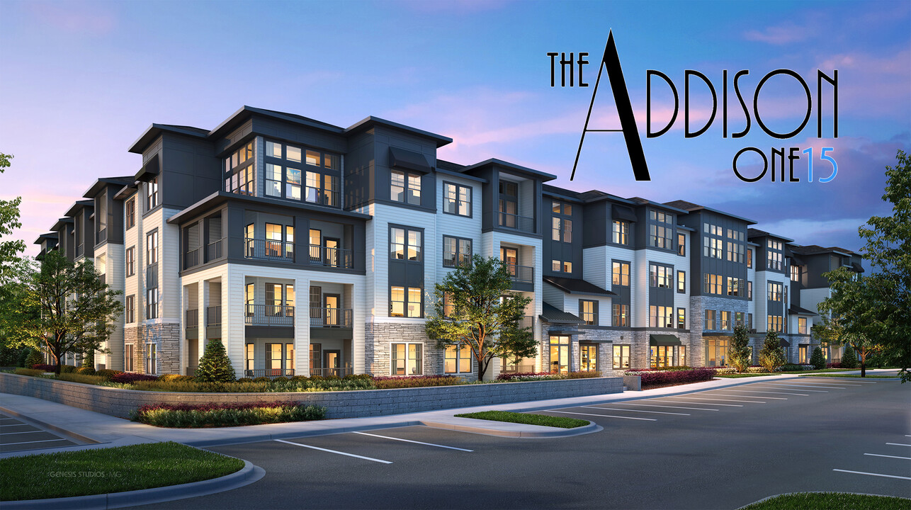 The Addison One15 in Charlotte, NC - Foto de edificio