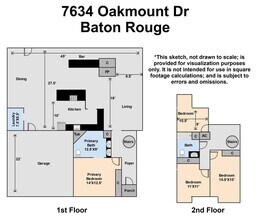 7634 Oakmount Dr in Baton Rouge, LA - Building Photo - Building Photo