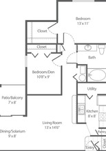 Beachway in Seminole, FL - Building Photo - Floor Plan