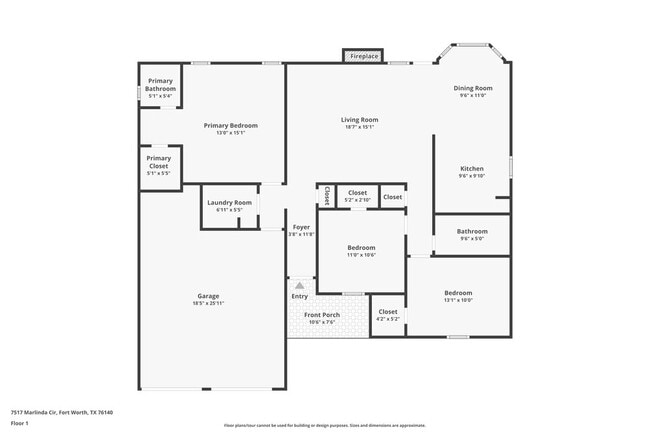 7517 Marlinda Cir, Unit 12 in Fort Worth, TX - Building Photo - Building Photo