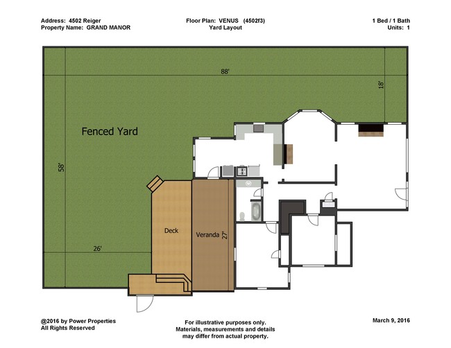 GRAND MANOR in Dallas, TX - Foto de edificio - Floor Plan