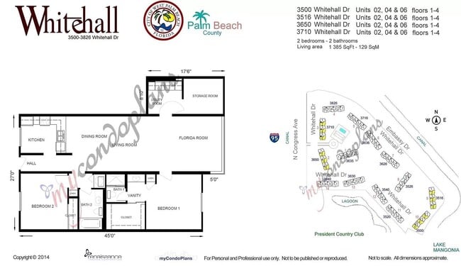 3516 Whitehall Dr in West Palm Beach, FL - Building Photo - Building Photo