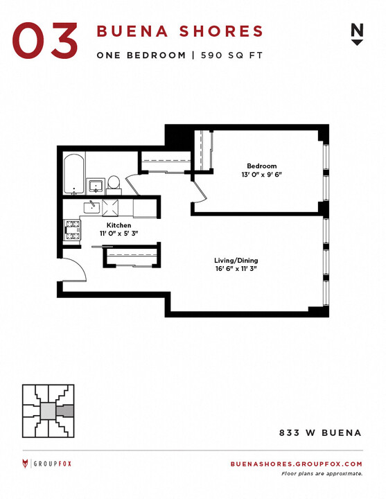747 W Buena Ave in Chicago, IL - Building Photo