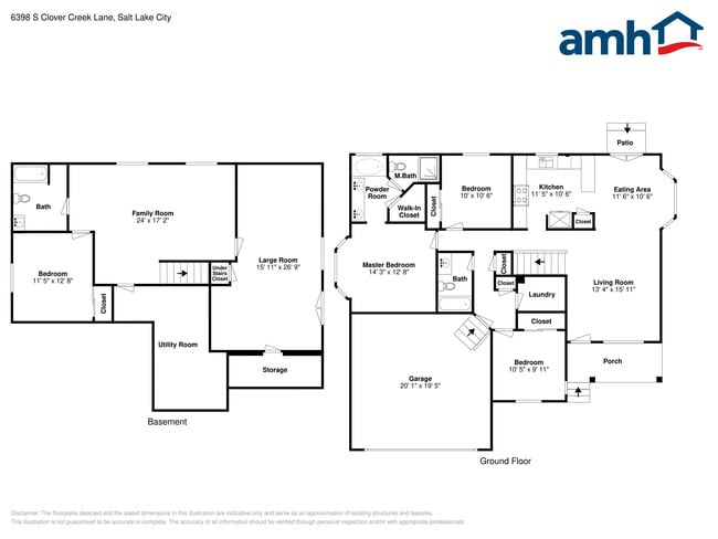 6398 S Clover Creek Ln in Salt Lake City, UT - Foto de edificio - Building Photo