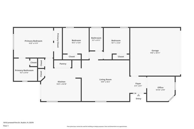 1010 Larwood Pine Dr in Ruskin, FL - Building Photo - Building Photo