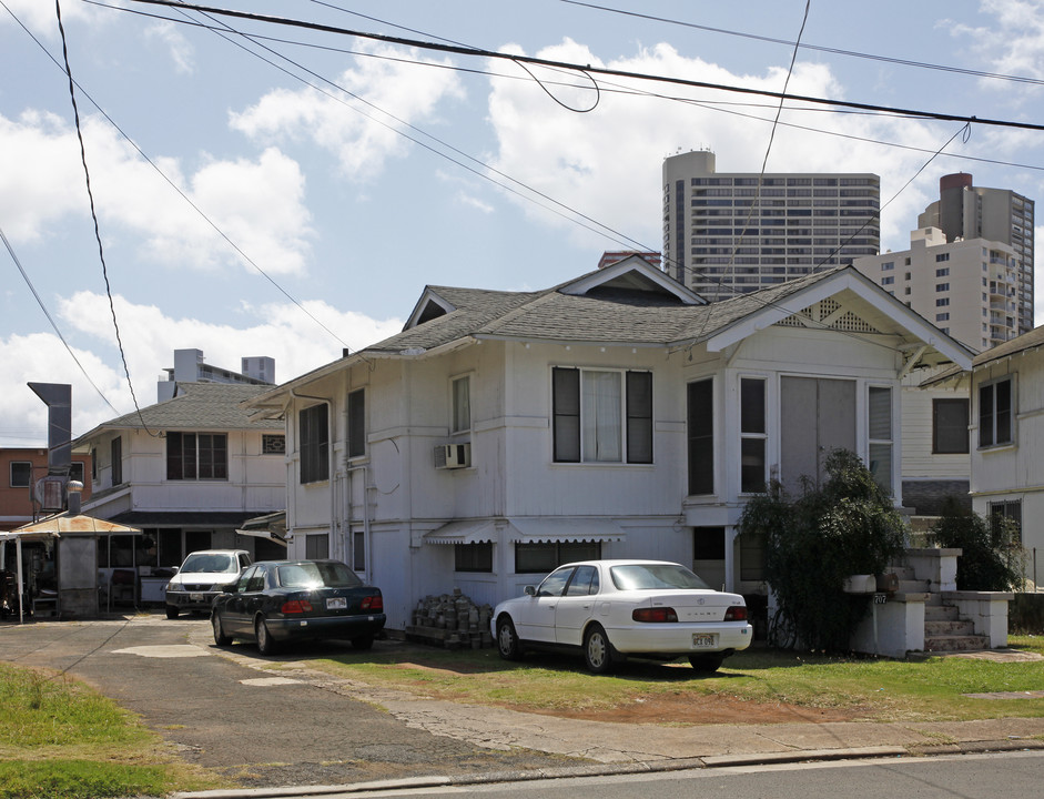 707 Coolidge St in Honolulu, HI - Foto de edificio