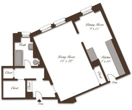 2000 N Lincoln Park W in Chicago, IL - Building Photo - Floor Plan