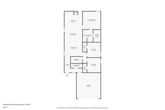 120 Arbor Hls Rd in Balch Springs, TX - Foto de edificio - Building Photo