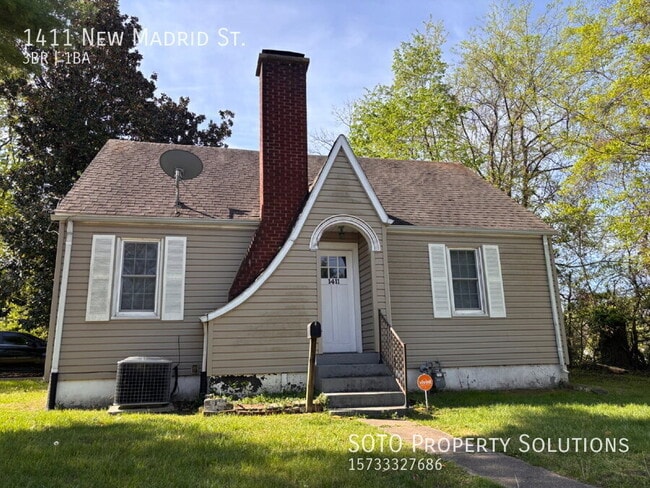 property at 1411 New Madrid St