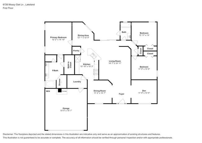 6726 Mossy Oak Ln in Lakeland, FL - Building Photo - Building Photo