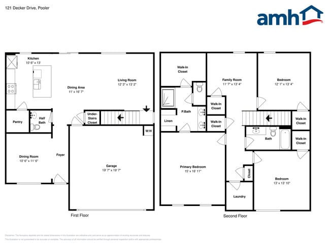 121 Decker Dr in Pooler, GA - Building Photo - Building Photo