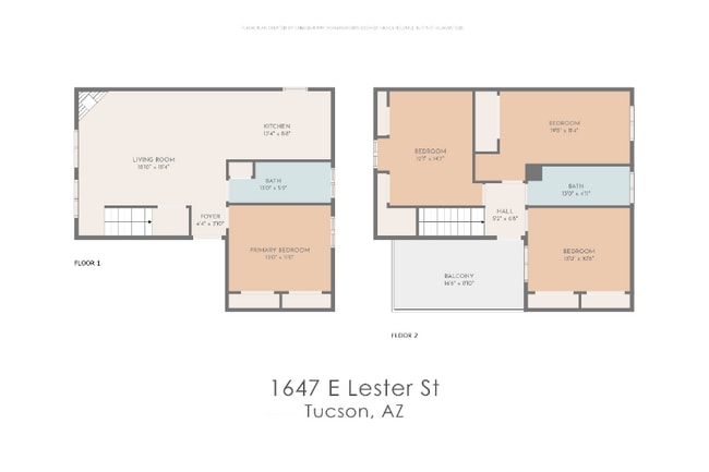 1647 E Lester St in Tucson, AZ - Foto de edificio - Building Photo