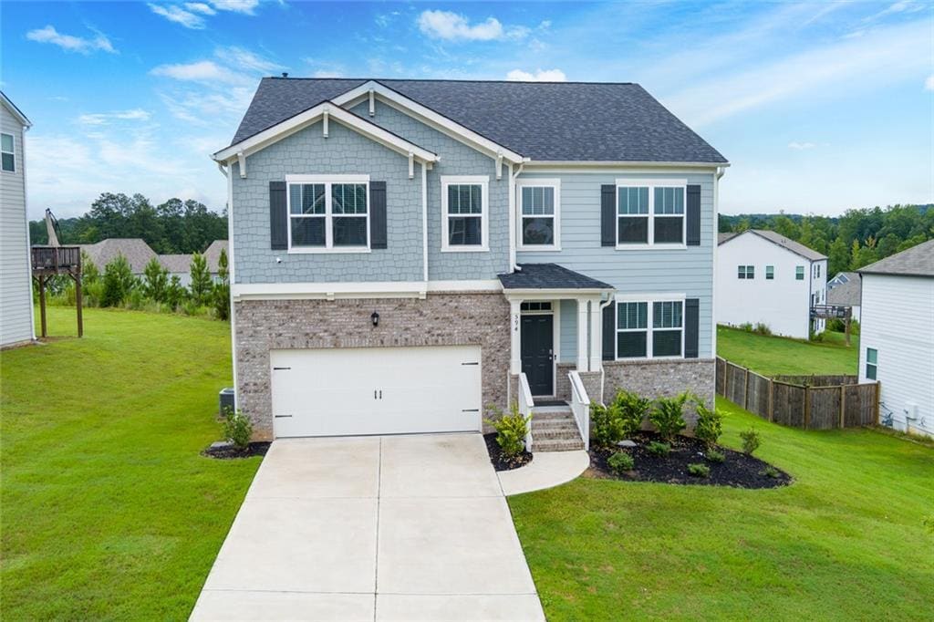594 Sweet Bay Ln in Dallas, GA - Building Photo