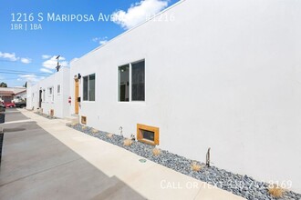 1216 S Mariposa Ave in Los Angeles, CA - Building Photo - Building Photo