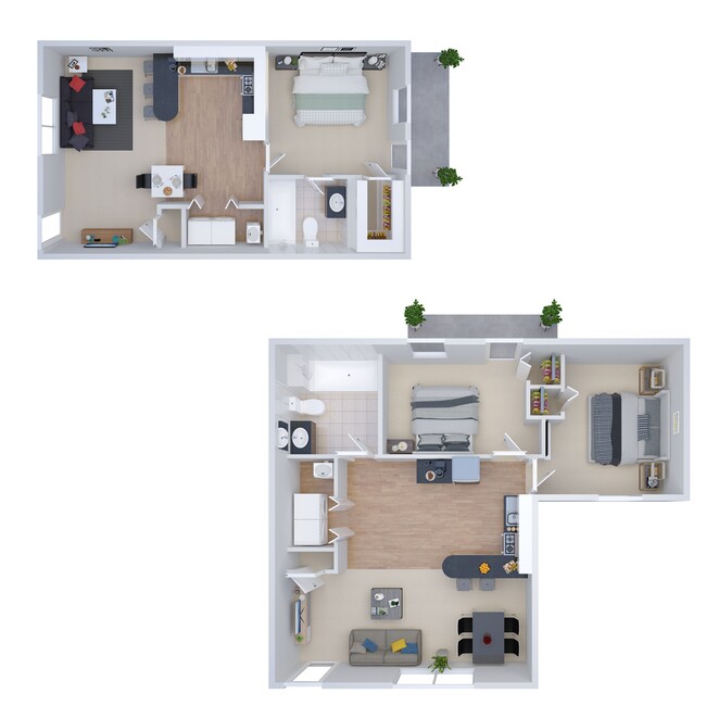 New London Apartments in Lynchburg, VA - Foto de edificio - Floor Plan