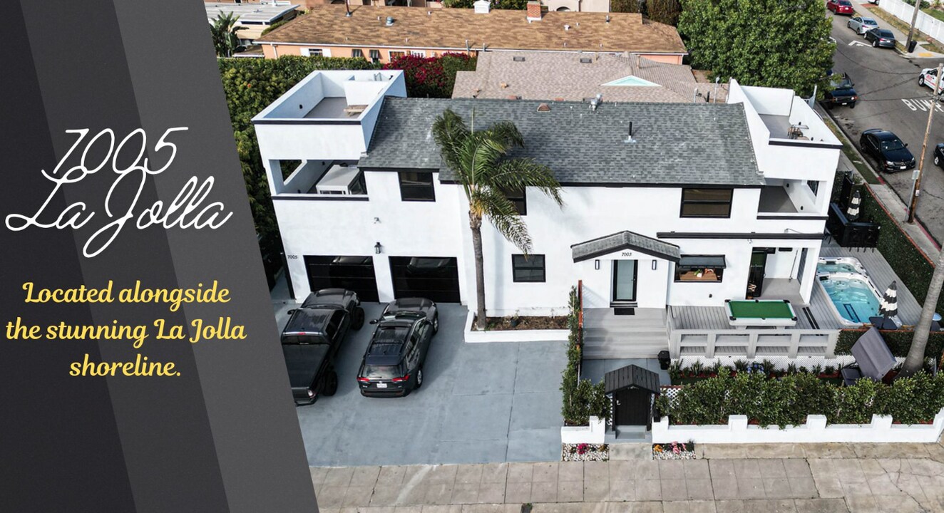 7005 La Jolla Blvd in La Jolla, CA - Foto de edificio