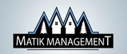 Property Management Company Logo Matik Management