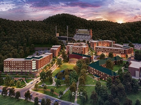 Thunder Hill Hall and Raven Rocks Hall in Boone, NC - Foto de edificio